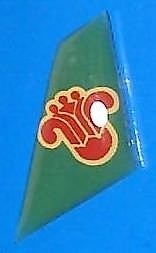 Pin - groen met logo