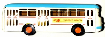 Kovap Retro Bussing 1959 - Blikken model bus uit Tsjechoslowakije