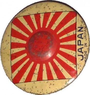 Tollenset metaal met aandrukstift - jaren 40