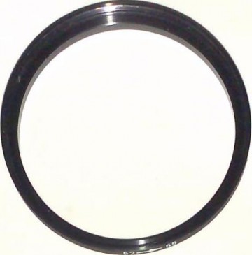 Verloopring step-up  52 mm > 55 mm