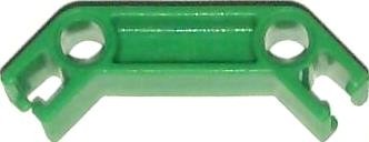 Lego Znap - Boog laag 40 mm groen 32242