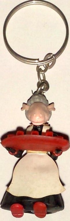 Sleutelhanger Juffrouw Schaap