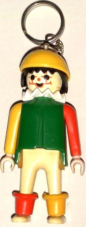 Sleutelhanger Playmobil Clown - Jaren 70