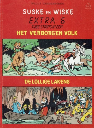Suske en Wiske - Extra 6. Het verborgen volk & De lollige lakens - Willy Vandersteen