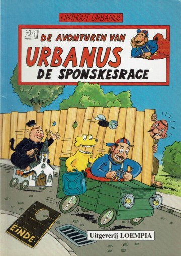 De avonturen van Urbanus - 21. De sponskesrace - Urbanus & Linthout
