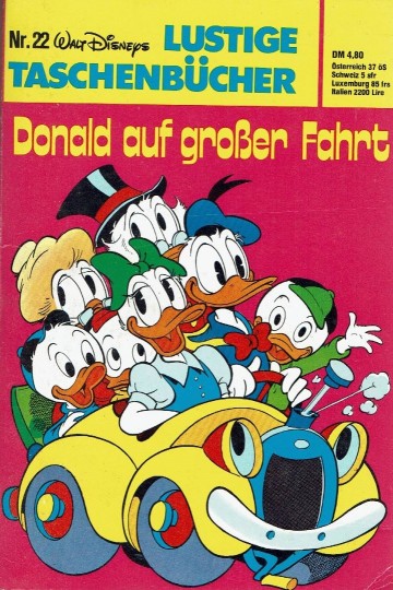 Lustige Taschenbücher - 22. Donald auf großer Fahrt - Walt Disney