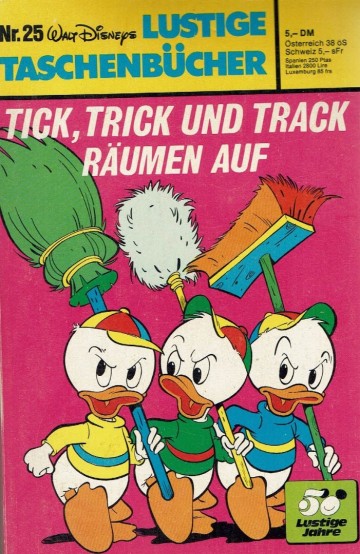 Lustige Taschenbücher - 25. Tick, Trick und Track räumen auf - Walt Disney