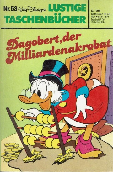 Lustige Taschenbücher - 53. Dagobert, der Milliardenakrobat - Walt Disney