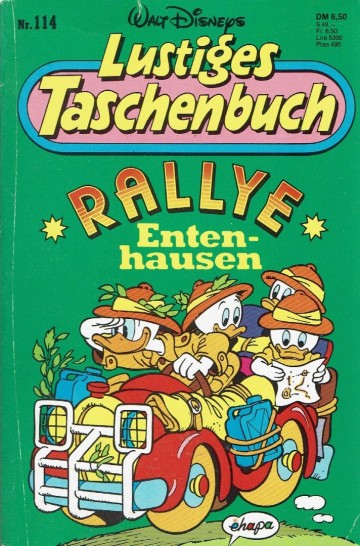 Lustige Taschenbücher - 114. Rallye Entenhausen - Walt Disney