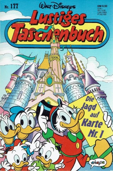 Lustige Taschenbücher - 177. Die Jagd auf Karte Nr. 1 - Walt Disney