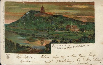 Duitsland: Porta Westfalica- Wittekindsberg