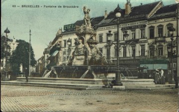 Belgie: Brussel - Fontaine de Brouckere
