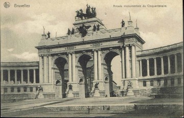 Belgie: Brussel - Arcade monumentale du Cinquantenaire