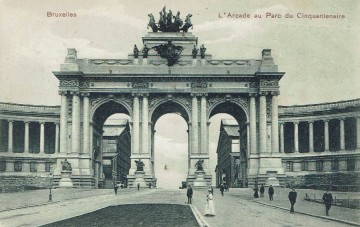 Belgie: Brussel - L'Arcade au Parc du Cinquantenaire