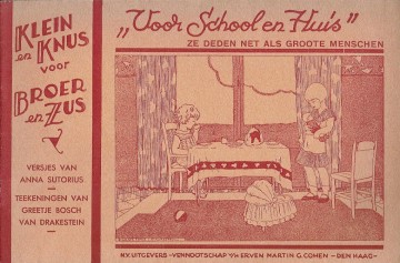 Voor school en huis: Ze deden net als groote menschen