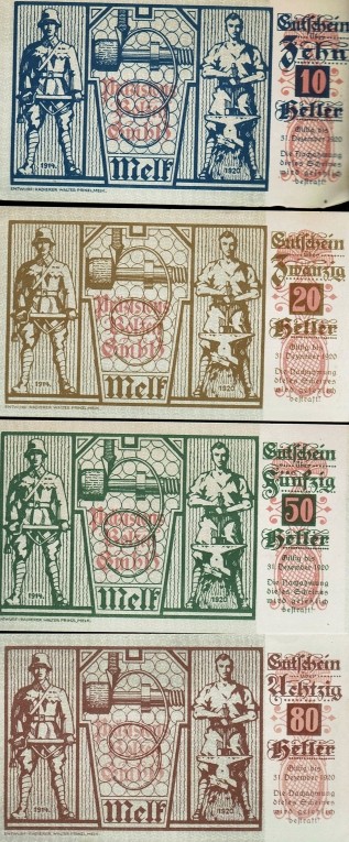 Oostenrijk - Noodgeld Melk 1920