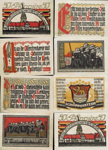 Duitsland - Noodgeld Schoppenstedt 1921