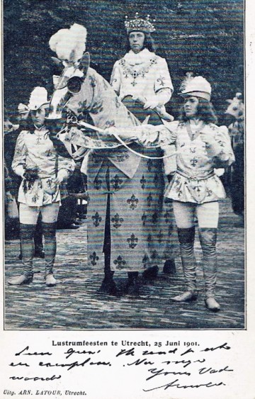 Utrecht - Lustrumfeesten 25 juni 1901