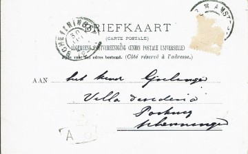 Utrecht - Lustrumfeesten 25 juni 1901