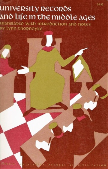 University records and life in the middle ages - Lynn Thordyke