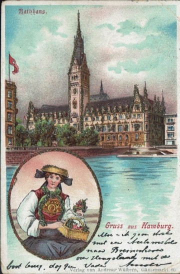 Duitsland: Hamburg - Rathhaus