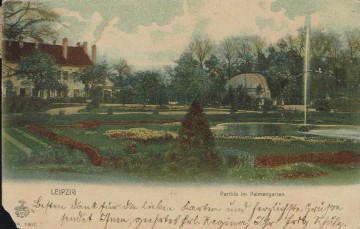 Duitsland: Leipzig - Parthie im Palmengarten