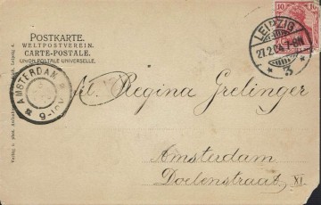 Duitsland: Leipzig - Parthie im Palmengarten