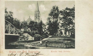 Duitsland: Bad Neuenahr - Kirche und Brucke