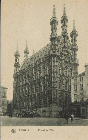 Belgie: Leuven - l'Hotel de ville / Gemeentehuis