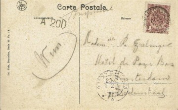 Belgie: Leuven - l'Hotel de ville / Gemeentehuis