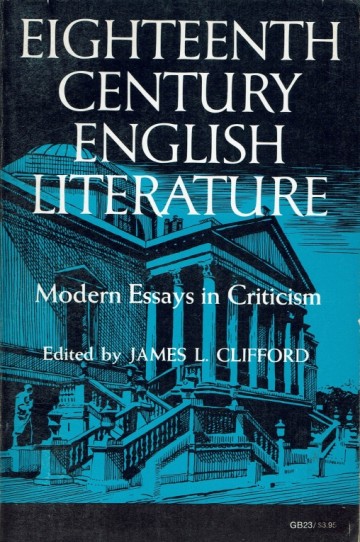Eighteenth Century English Literature - James L. Clifford