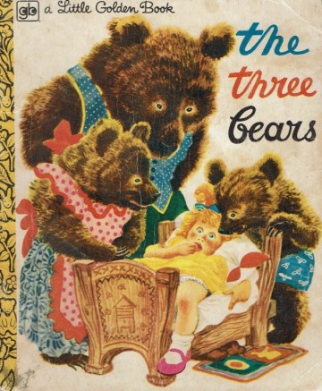 The three bears - Little Golden Book - illustrated by F. Rojankovsky