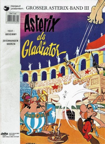 Asterix als Gladiator
