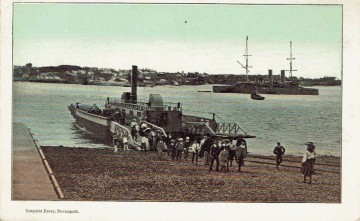 Engeland: Devonport - Torpoint Ferry