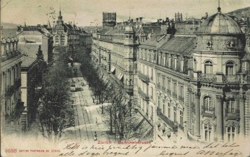 Zwitserland: Zurich - Bahnhofstrasse