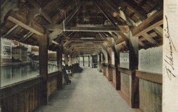 Zwitserland: Luzern - Kapellbrucke