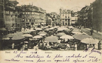 Zwitserland: Basel - Marktplatz
