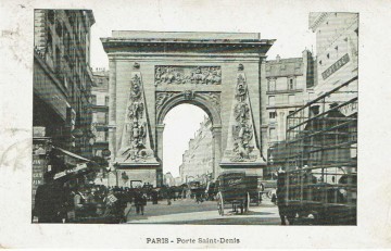 Frankrijk: Parijs - Porte Saint-Denis