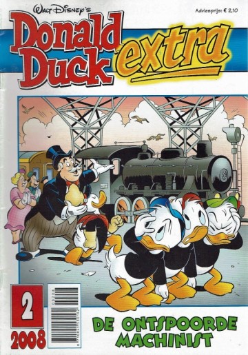 Donald Duck Extra 2-2008 - De ontspoorde machinist