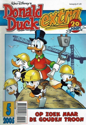 Donald Duck Extra 5-2005 - Op zoek naar de gouden troon