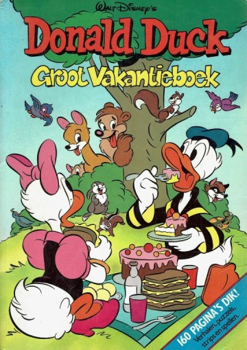 Donald Duck Groot Vakantieboek - 1990