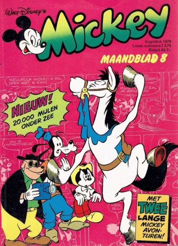 Mickey Maandblad 8 - augustus 1979