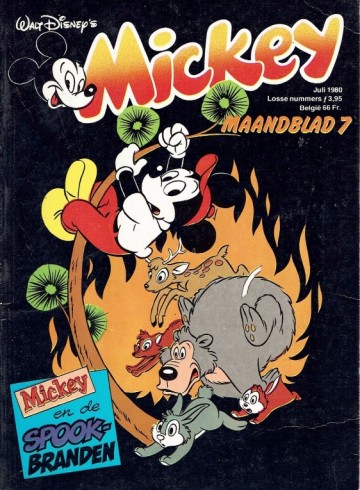 Mickey Maandblad 7 - juli 1980
