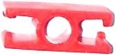 Lego Znap - Rechte balk 20 mm rood X339