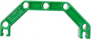 Lego Znap - Boog hoog 70 mm groen 32206