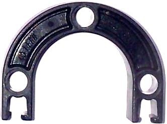 Lego Znap - Boog halve cirkel 40 mm zwart 32205