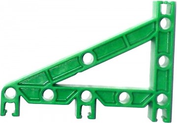 Lego Znap - Draagbalk driehoek 70 mm groen 32214