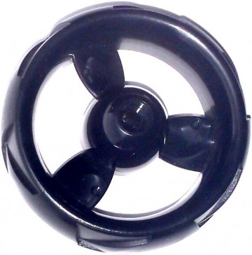 Lego Znap - Wiel 68 mm zwart X335