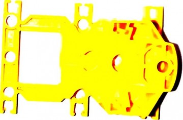 Lego Znap - Motorhouder 70 mm geel 32225