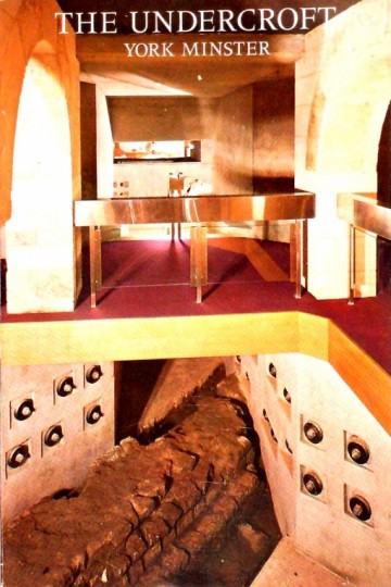 The undercroft York minster - Canon Reginald Cant